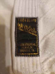 HAYASHI TIGER CLAW’S WHITE JUDO COTTON MARTIAL ARTS UNIFORM , 2-PIECE, SIZE 5