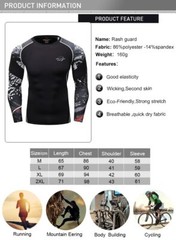 Brazilian Jiu Jitsu MMA BJJ Rash Guard Shirts For Grappling Martial Arts