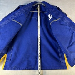Jiu Jitsu Gi A0 Glory Blue/yellow Karate Kickboxing Kimono Martial Art Set