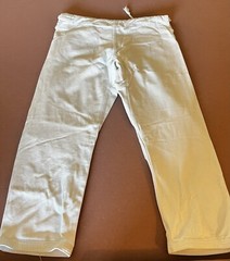 Sirius Athletic Wear Gi and pants Matching A1 jiujitsu jiu jitsu. White No Belt