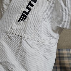 Elite Jiu-Jitsu Gi Uniform Set White Adult Female Size F4 Model Elite