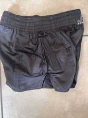 Anthem Athletics Fighting Training Shorts-Black Gray-String Tie-Men’s Large NWOT