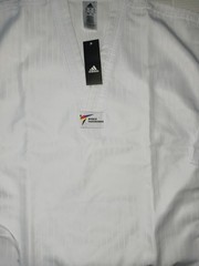 Adidas ADI-START World Taekwondo Shirt (Belt is not included) Size: 170 New