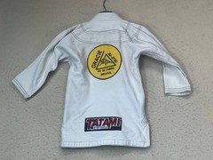 Tatami White Jiujitsu Gracie barra Top Only See Pics Size M1