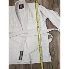 Breakpoint BJJ Gi Set White A1 Brazilian Jiu Jitsu Pearl Weave Uniform with Belt