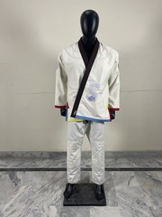 Shoyoroll x Drake Unbleached BJJ Gi Kimono 450 GSM 10oz Ripstop Pants