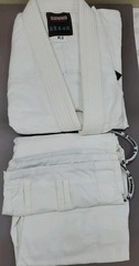 New SUMMO Brazilian Jiu Jitsu Gl Shirt/Pant Basic White Sz K3