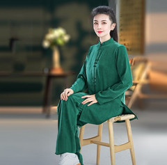 Women Men’s Tai Chi Kung Fu Suit Morning Exercise martial arts Wing Chun Uniform