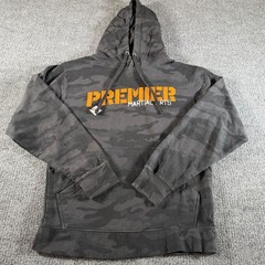 Premier Martial Arts Men’s Black Camo MMA Sweater Hoodie Drawstring
