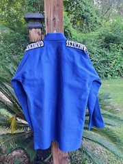Gameness Air Royal Blue jacket Top No Belt Size A4