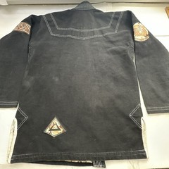 VULKAN Jiu Jitsu GI Pro Light Top FightWear Jacket Black Sz- A2 #2078