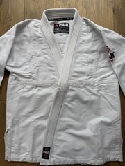 FUJI Kimono Jiu Jitsu Gi Double Weave Jacket & Pants Adult Size A3 – White