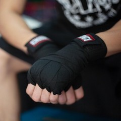 Ringside Mexican Style Boxing Hand Wraps (Pairs) – 180″ Semi-Elastic Cotton B…