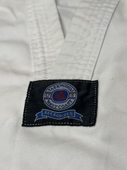 US West Coast Taekwondo Uniform Dobok Set White Size 160 Youth Good Condition