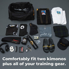 Ultimate Waterproof Jiu Jitsu Duffle Bag for Gi & MMA Gear – Perfect Size!