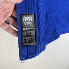 Venum Contender BJJ Gi A1 Blue Brazillian Design MMA Sparring Practice