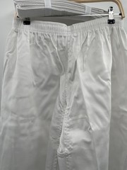 Century Karate Student Uniform Gi Adult XL 6 White Open Front Drawstring Waist