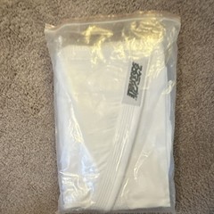 Scramble Bjj Gi Uniform White Size A2L Martial Arts Training