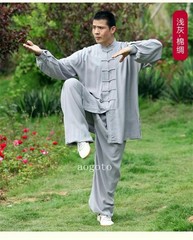 Men’s Cotton Kung Fu Tai Chi Uniform Martial Arts Wushu Taiji Wing Chun Suit