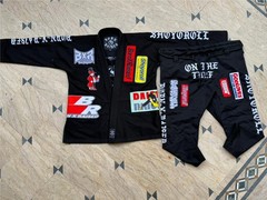 New Arrival Born x Raised x Shoyoroll Black Gi 450 GSM Premium quality Suit