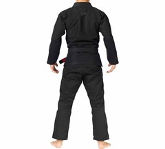 Fuji Sports All Around Mens Brazilian Jiu Jitsu Gi Jiu-Jitsu BJJ Black on Black