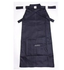 Aikido Uniform Cotton Pants Kendo Hakama Black Japan Samurai Traditional Adult