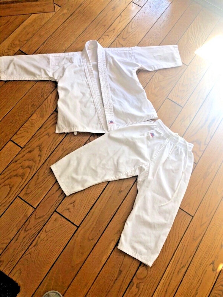 Karate Uniform Set White Martial Arts CHILD KID Starter size 000 (XS)