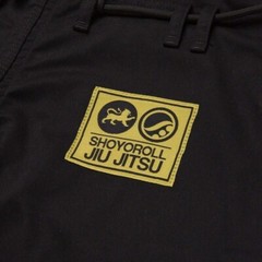 Shoyoroll – Black Jiu Jitsu Uniform RVCA Batch 136 Competitor Retro BJJ 450 GSM