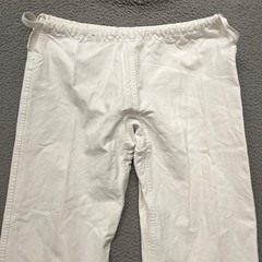 KI International Judo Gi Pants Size 5 White Cotton Martial Arts Uniform
