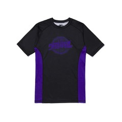Shoyoroll Purple Haze BJJ Training Outfit: Rash Guard & Fitted Shorts