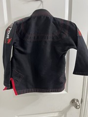 Vector Sports Gear Attila Black Brazilian Jiu Jitsu Gi Top Only – Kids Size K1