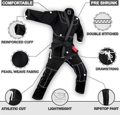 ROAR Professional Adult BJJ Brazilian Gi Suit Jiu Jitsu Kimono MMA Grappling