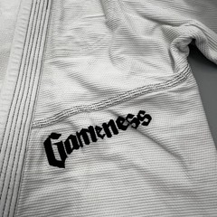 Gameness A3 Professional Fightwear Jujitsu Gi White Relson Gracie Academy