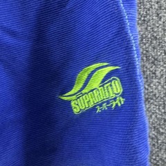 Fuji Suparaito Jiu Jitsu Gi Kimono Mens Large Blue A3 BJJ Jacket Pants Set