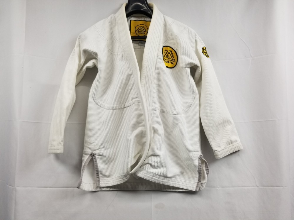 Gracie Maeda Gi Adult Size M4 White Humaita MMA Jiujitsu Top Only See Pics