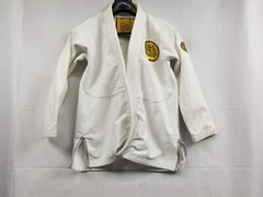 Gracie Maeda Gi Adult Size M4 White Humaita MMA Jiujitsu Top Only See Pics