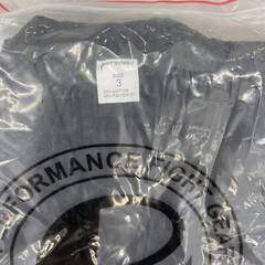 New PFG Light Weight Karate GI Black Uniform White Belt Halloween Costume Size 3