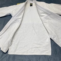 Judo Unlimited Karate Uniform Set Unisex 3/160 White Single Weave BJJ Jiu Jitsu