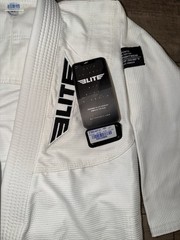 Elite 2500 BJJ Jiu-Jitsu Gi Jacket Top Adult Unisex Size C1 White