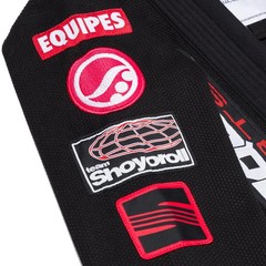 Shoyoroll BATCH 24 FEDERATION V4 ” BRAND NEW” BLACK 450GSM BJJ KIMONOS WITH BAG