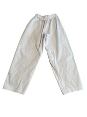 Taekwondo Gi Set Quinones 0/140 Youth Large White Uniform Top Pants White Belt