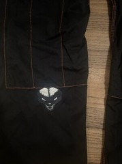Rare Tatami Fightwear size A3 001 Pants Black Purple Orange Embroidered NWOT