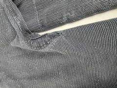 VTG KINGZ KIMONO Gray/Blue Gi Top A2H MMA Judo Jiu Jitsu Distressed Ultralight