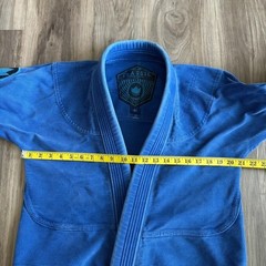 Kingz Brazilian Jiu Jitsu BJJ MMA Gi Size A1 Classic Blue Top Shirt Uniform