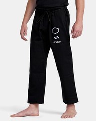 Shoyoroll RVCA X Black BRAZILIAN JIU JITSU UNIFORM 450 GSM Kimono With Bag