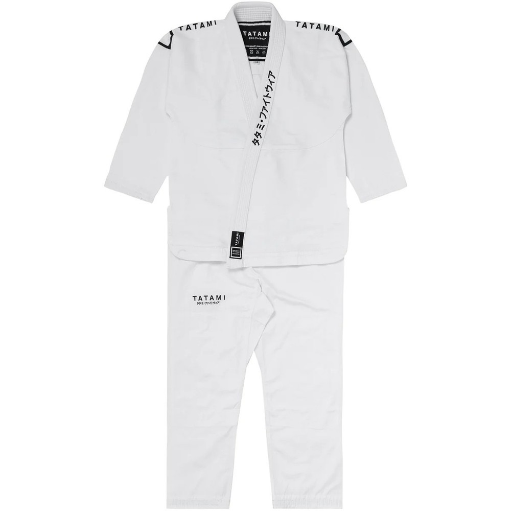 Tatami Fightwear Katakana BJJ Gi – White (SIZE A4) Jiu Jitsu MMA Grappling