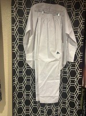Adidas Uniform Taekwondo Unisex,Marital Arts .Set..Sz,XXl 180 Cm Color, W/B.