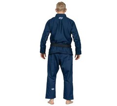 Fuji Flow Tech Breathable Mens Brazilian Jiu Jitsu Gi JiuJitsu BJJ – Navy Blue