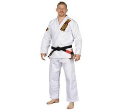 Fuji Lightweight Valiant Strength Edition Mens Brazilian Gi Jiu-Jitsu BJJ White