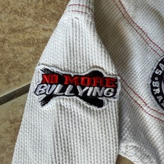 Gracie Barra GB Equipe Storm San Diego Jiu Jitsu Gi Top Only Y2 No More Bullying